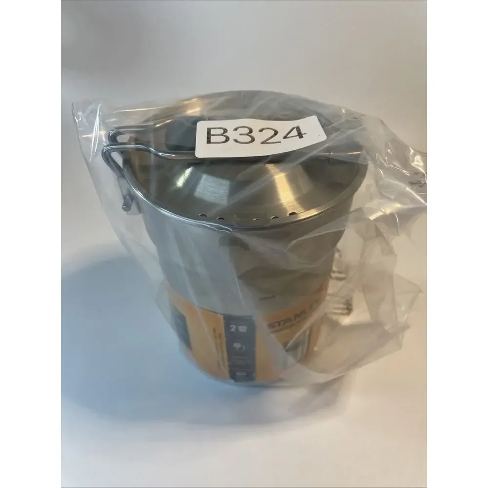 Stanley Adventure Series Stainless Steel Cooker and 2 Nesting Cups Cook Set